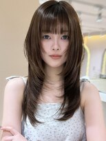 サンド ミュウ 横浜店(sand mieu)&nbsp;レイヤーカット/ハッシュカット/髪質改善/グレージュ/横浜