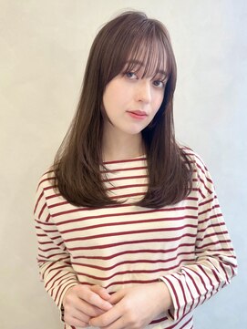 トゥルーズ 梅田店(TLUUS) 【TLUUSミルクティーブロンドワンホンレイヤーダークブルー】