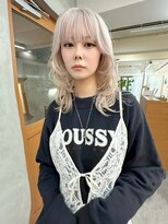 リアン(Lien) ハイブリーチ/ミルクティーベージュ/レイヤーカット