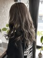 ロア 江坂(LOA)&nbsp;ブリーチなしでも透明感満載のグレージュカラーです！！