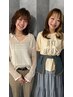 【kiyomi指名限定】メンテナンスカット+カラー＋TR　￥10,000
