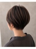 大人かわいいショートボブ/ショートカット/ボブ/髪質改善