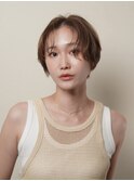 骨格ナチュラルタイプに似合うショートスタイル
