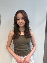 エディット トウキョウ(e.dit tokyo)&nbsp;レイヤースタイル/顔まわりレイヤー/韓国風/透明感ベージュ
