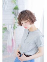ネオリーブ チロル 横浜西口店(Neolive CiroL.) ラフなニュアンスのパーマボブ
