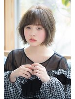 ベイルーム(BAYROOM by HONEY omotesando)&nbsp;【BAYROOM横浜】カーキベージュ×カジュアルボブ