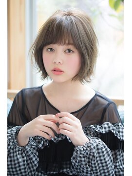 ベイルーム(BAYROOM by HONEY omotesando) 【BAYROOM横浜】カーキベージュ×カジュアルボブ