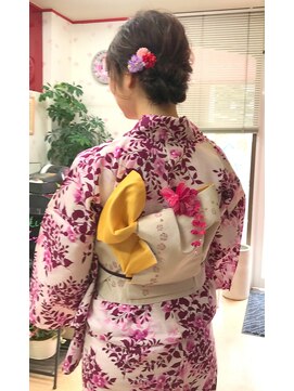 ミスターフレッシュ(Mr. フレッシュ) 浴衣☆アップアレンジ