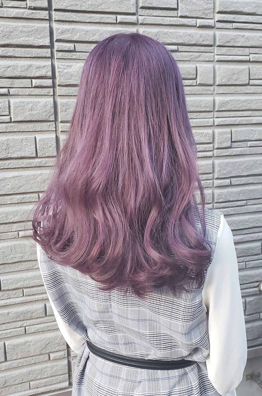 ☆秋先取りのカシスパープルヘアカラー☆【SOMEBRIDGE亀有