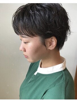 ヘアー バトン(hair vaton) マッシュショート