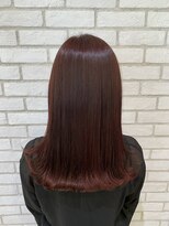 アッシュ 戸田公園店(Ash)&nbsp;イルミナカラー◎ブロッサムレッド