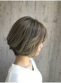 透け感ショートボブ♪