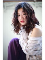 リアン(Lien) Lien☆グラデーションデザインカラー×ニュアンスパーマ 立川