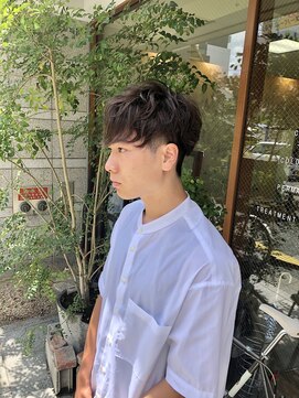 ニコアヘアデザイン(Nicoa hair design) クセを活かしたオシャレマッシュ