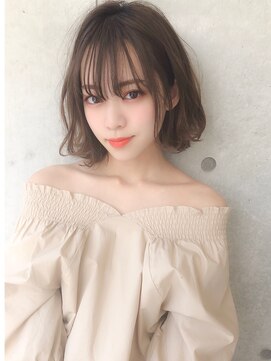 レ セゾン(Les Saisons) 【韓国風バング】タンバルモリボブ