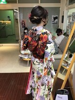 ヘアサロン ユニティ(Hair Salon Unity) モテモテヘアアレンジと振袖