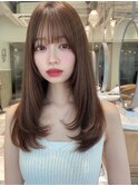 包み込むレイヤーが今っぽさを!愛されレイヤー!