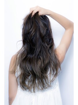 ミエルヘアーエスト 新宿店(mielhair est) ハイライト×ディープアッシュ