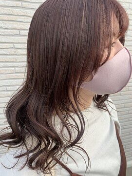 美容室 フォーリア Foglia pink brown＊