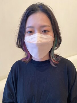 カッツ 東尾道店(CUT S) にじいろインナーカラー