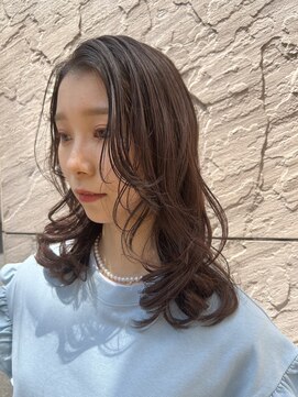 バルバロヘアー(BARBARO HAIR) レイヤー　×　セミロング