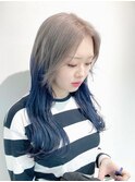 韓国ヘア ツートンカラー