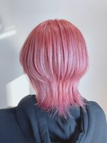 ヘアーワークス ボナ(HAIR WORKS bona.)&nbsp;似合わせカット×【パッションピンクスタイル】