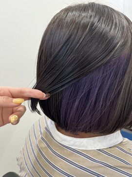 フォーディー(for D) Hair Salon for D ×　インナーカラー