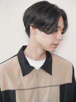 ジョエミバイアンアミ(joemi by Un ami)&nbsp;センターパート 韓流ヘア 韓国風メンズヘア ダウンパーマ