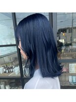 ミル(1001 mille)&nbsp;ブルーカラー/ブルーブラック/ミディアムヘア