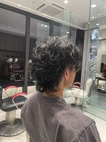 アース 金山店(HAIR&MAKE EARTH) 【メンズ人気】波巻きウルフ EARTH金山店