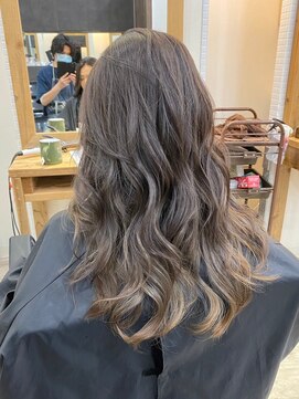 ラゴム 池袋(LAGOM) 切りっぱなしボブ/美髪/ピンクブラウン[池袋/髪質改善]