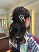 カナルグランデ(Canal Grande) ゆるふわハーフアップ