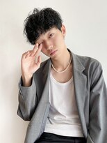メンズニュアンスパーマメンズマッシュ