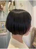 柔らかふんわり ショートボブ