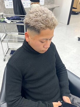 アリープパロット(ALEAP parrot) メンズカット/刈り上げ/パーマ【ALEAP parrot/大西】