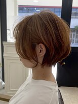 イノセンス 今津店(innocence) 前髪あり 大人可愛いショート 30代40代50代 今津/髪質改善