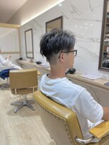 ラポールヘアー(rapport hair)&nbsp;ツーブロック×軽めセンターパート＊