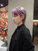 コレットヘアー ザモリオカ(Colette HAIR the MORIOKA)&nbsp;♪silver×lavenderのデザインカラー♪