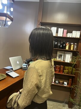 インビテーション 名古屋(invitation) 切りっぱなしbob:佐藤