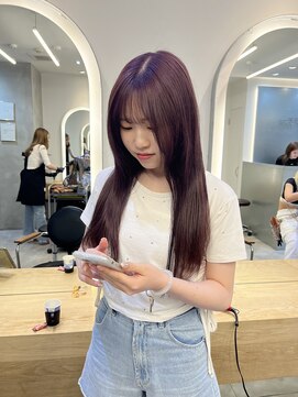 ジーナ 渋谷駅前(Zina) ラベンダーカラー