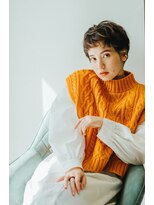 プリマ(PRIMA)&nbsp;ナチュラルショートボブ×ハイライト×オージュア２