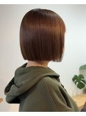 くびれボブ/レイヤーボブ/ぱつっとボブ/ハイトーン