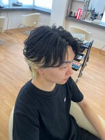 ビカム 名駅(become) インナーブロンド毛流れセンターパート