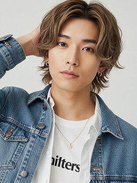 フェノメノン 長久手(PHENOMENON) 豊田メンズカラー/ショート/ベージュ/レイヤーカット