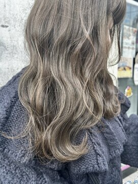 クロト(Clotho) ブリーチなし/オリーブベージュ/ダブルカラーブリーチハイライト