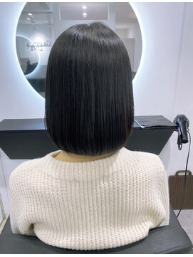 グランドライン(GRAND LINE) 《GRANDLINE友田千栄》ナチュラルなミディアムスタイル韓国ヘア