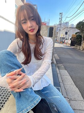 エース (ACE) ACE 横浜　レイヤーカット×ブラウン