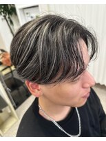 としの店 ヘアースタジオ(HAIR STUDIO) ハイライト×センターパート