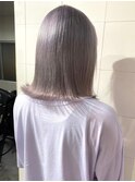 透明感ラベンダーグレージュ